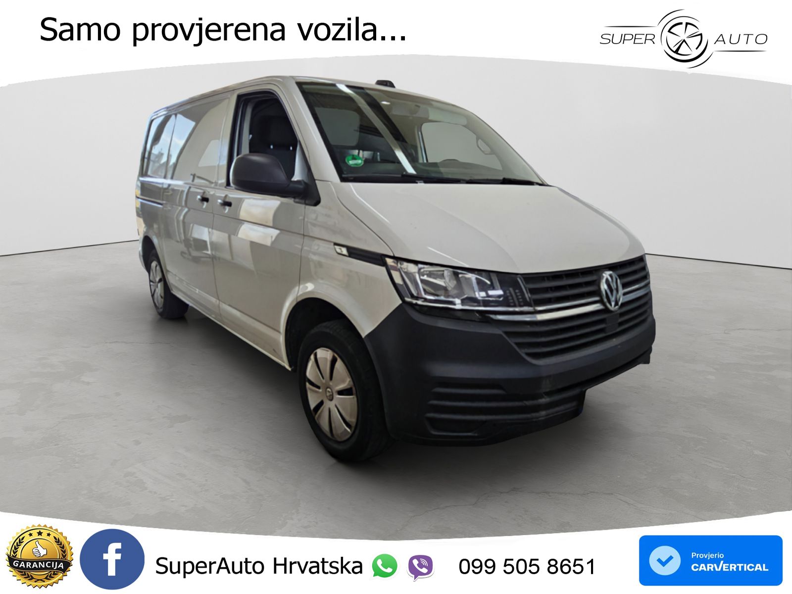 Volkswagen T6.1 Transporter Kasten EcoProfi*2,6T*Heckflügel 110 KS