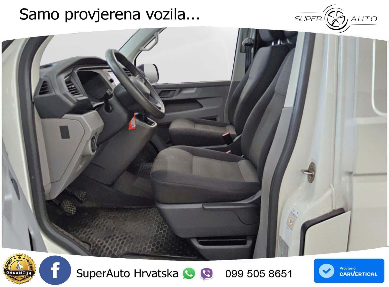Volkswagen T6.1 Transporter Kasten EcoProfi*2,6T*Heckflügel 110 KS
