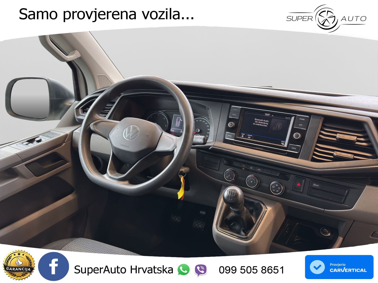 Volkswagen T6.1 Transporter Kasten EcoProfi*2,6T*Heckflügel 110 KS