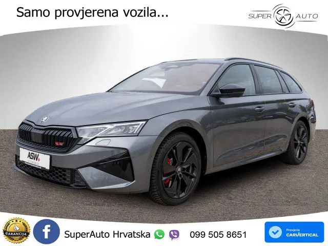 Škoda Octavia Combi RS 2.0 TSI (265 KS) DSG LED+GR SJED+ACC