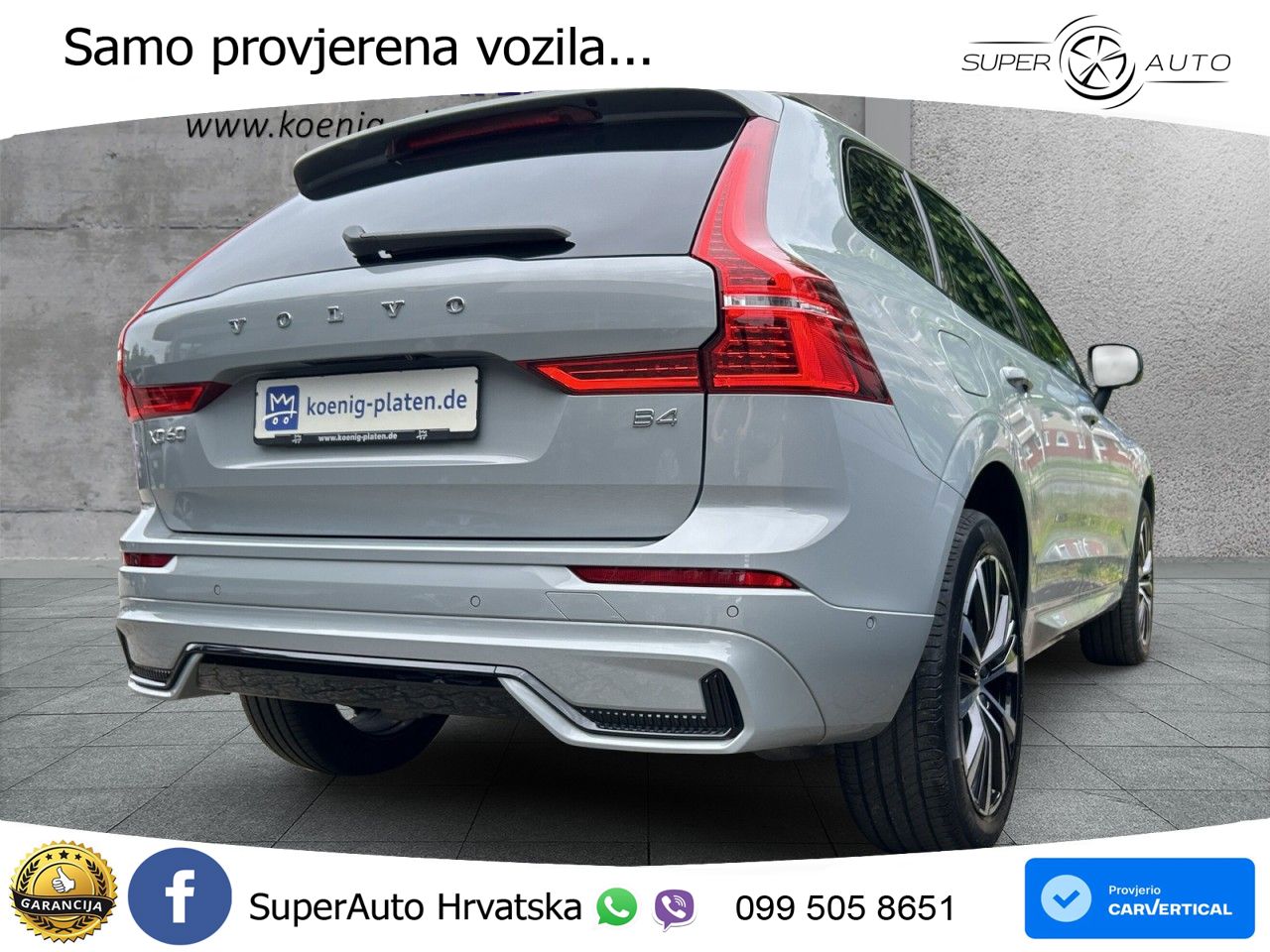 Volvo XC60 B4 Diesel FWD Geartronic LED+GR SJED+ACC
