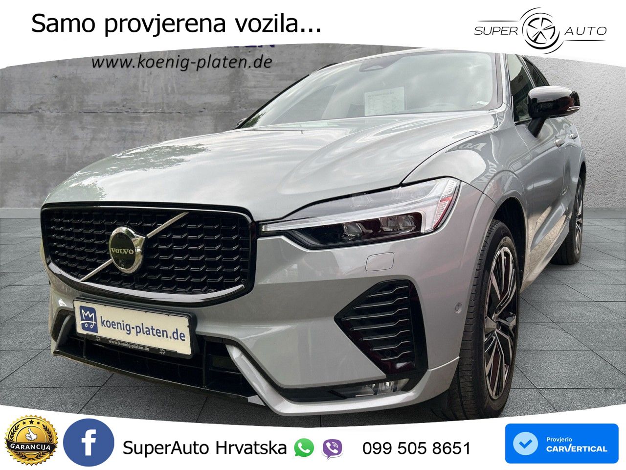 Volvo XC60 B4 Diesel FWD Geartronic LED+GR SJED+ACC