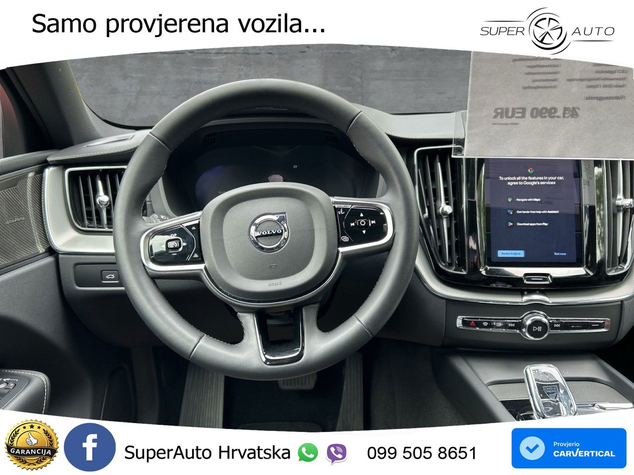 Volvo XC60 B4 Diesel FWD Geartronic LED+GR SJED+ACC