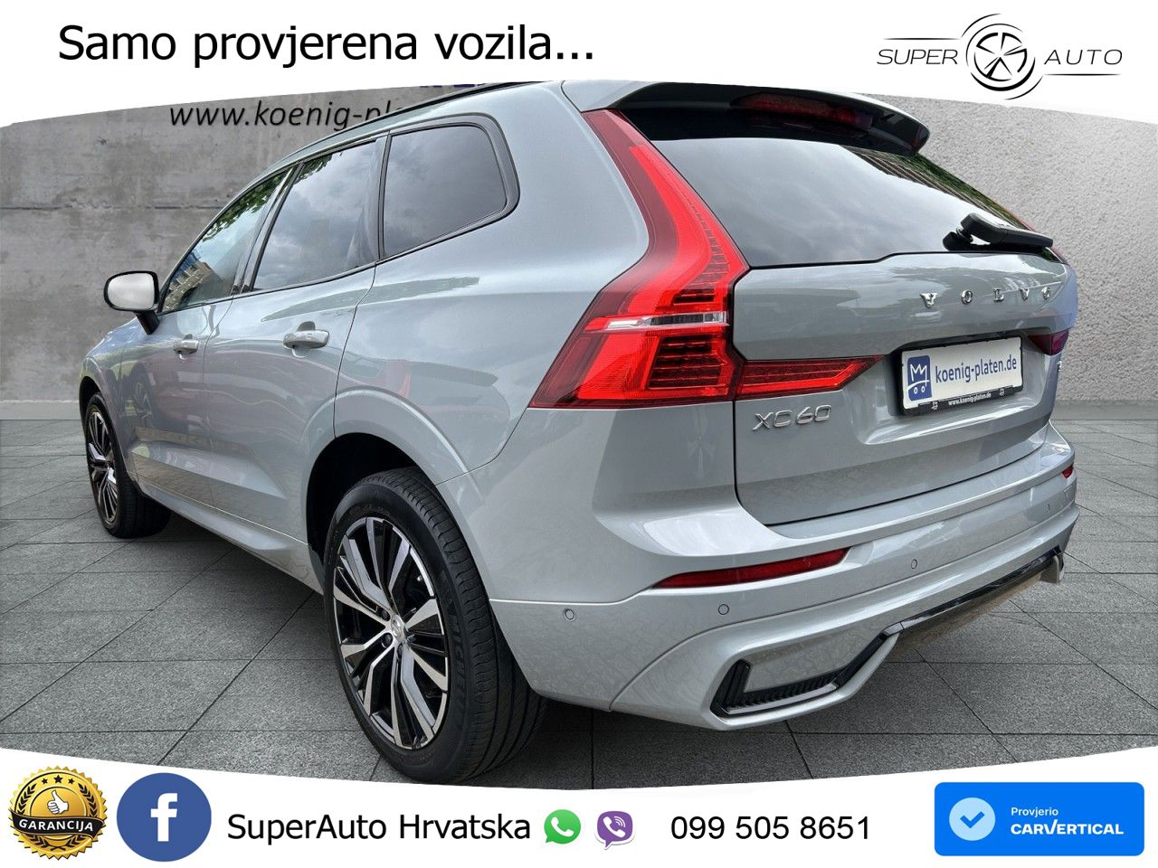 Volvo XC60 B4 Diesel FWD Geartronic LED+GR SJED+ACC