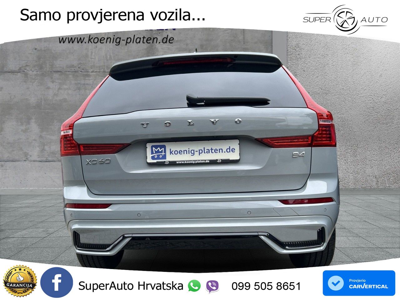Volvo XC60 B4 Diesel FWD Geartronic LED+GR SJED+ACC
