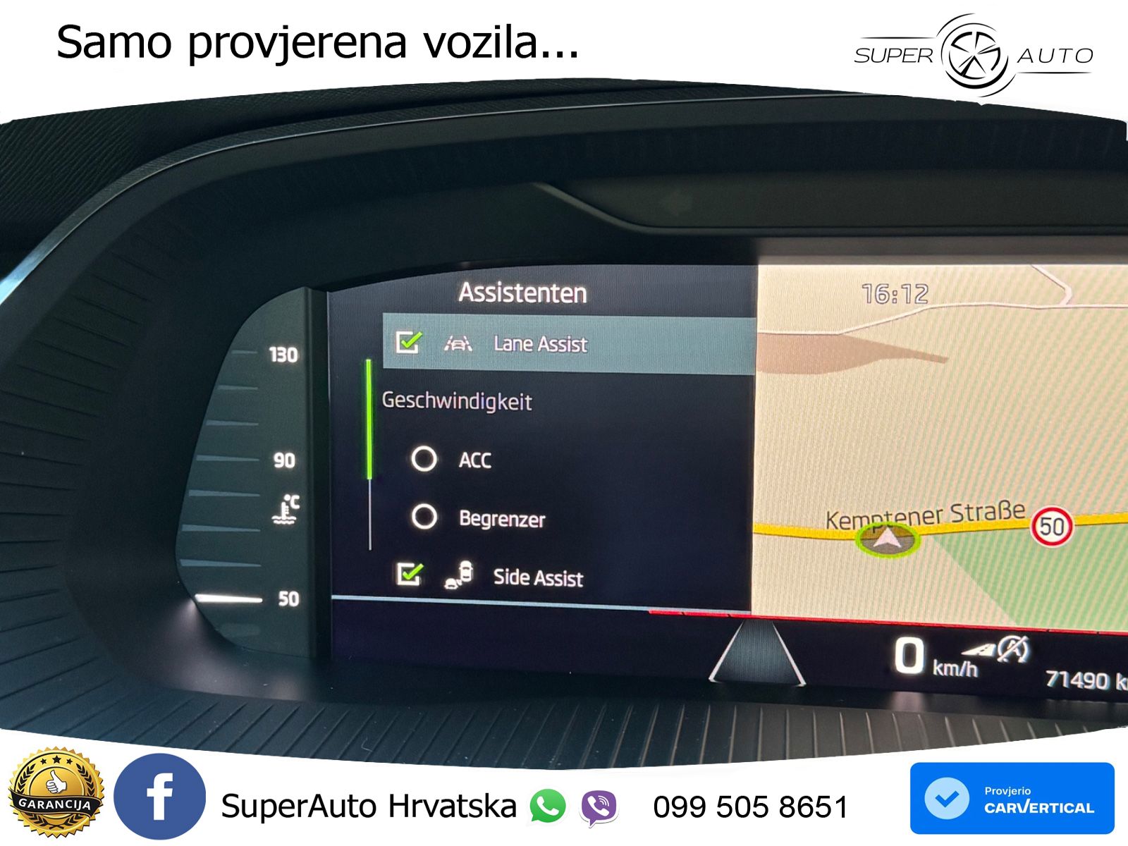 Škoda Octavia Combi RS 2.0 TDI (200 KS) 4x4 DSG LED+GR SJED+ACC