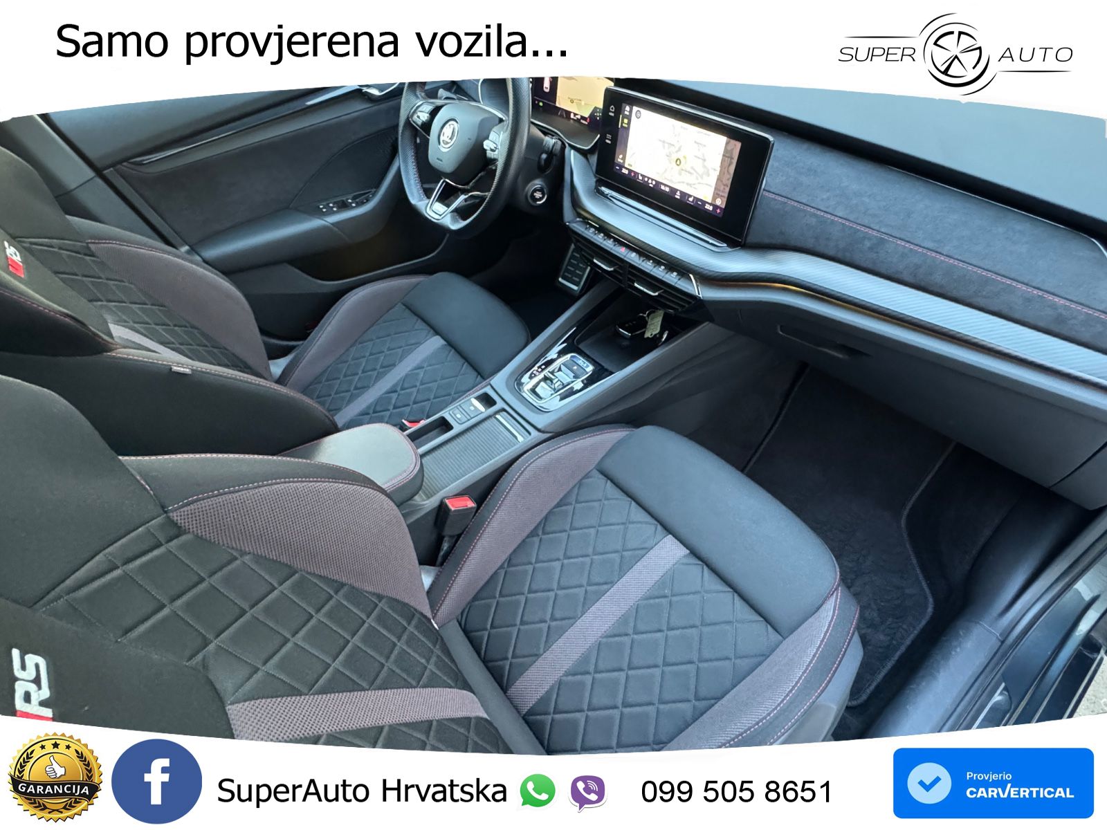 Škoda Octavia Combi RS 2.0 TDI (200 KS) 4x4 DSG LED+GR SJED+ACC