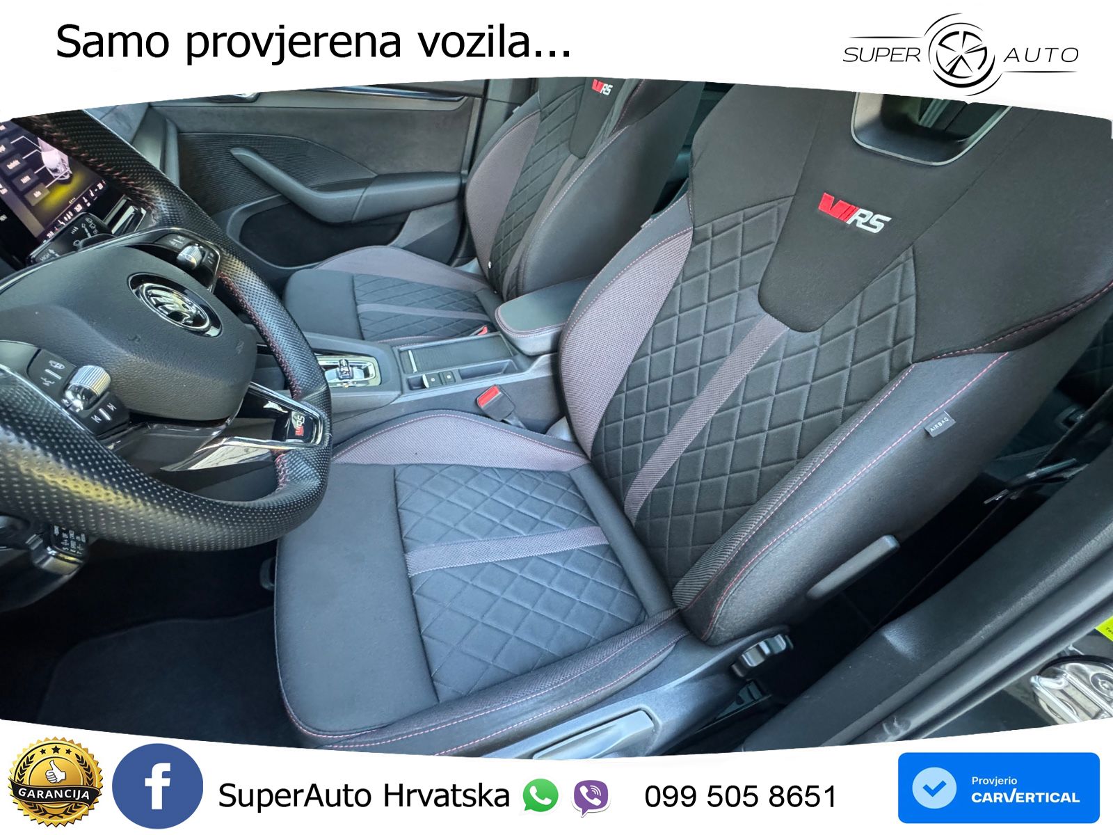 Škoda Octavia Combi RS 2.0 TDI (200 KS) 4x4 DSG LED+GR SJED+ACC