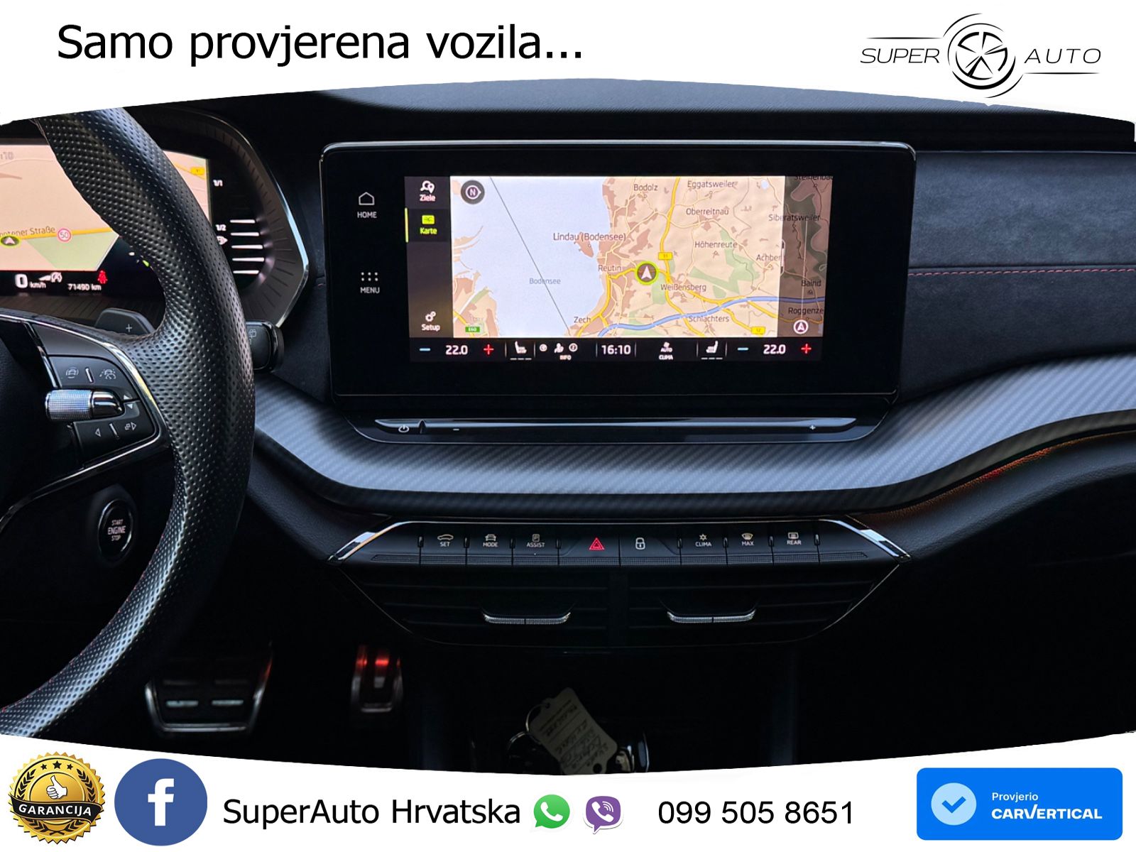 Škoda Octavia Combi RS 2.0 TDI (200 KS) 4x4 DSG LED+GR SJED+ACC
