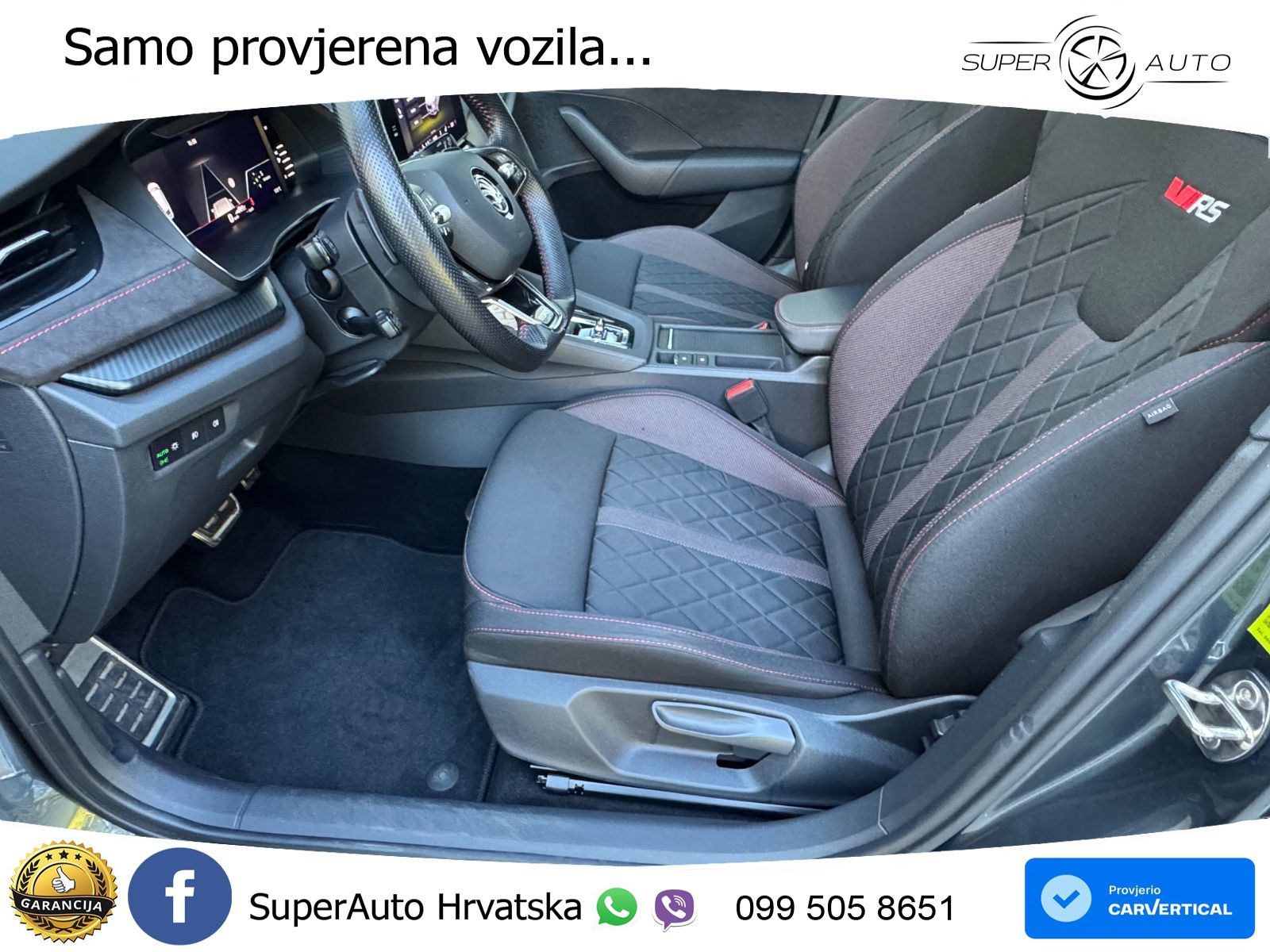 Škoda Octavia Combi RS 2.0 TDI (200 KS) 4x4 DSG LED+GR SJED+ACC