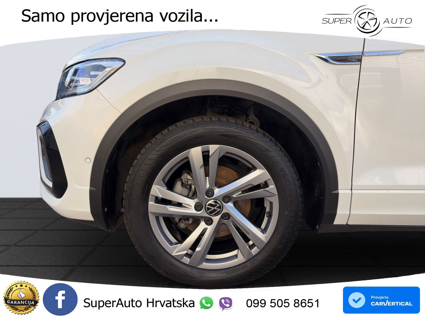 Volkswagen T-Roc 1.5 TSI (150 KS) DSG R-Line LED+GR SJED+ACC