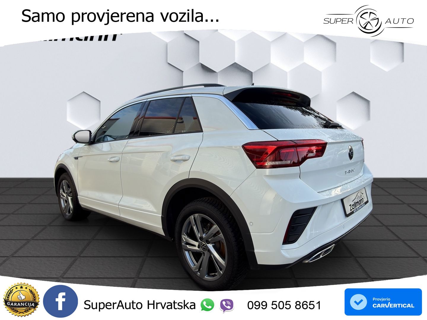 Volkswagen T-Roc 1.5 TSI (150 KS) DSG R-Line LED+GR SJED+ACC