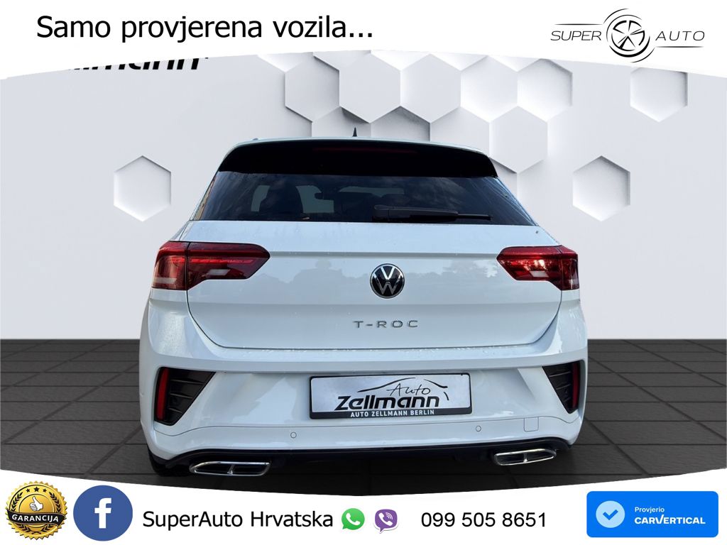 Volkswagen T-Roc 1.5 TSI (150 KS) DSG R-Line LED+GR SJED+ACC