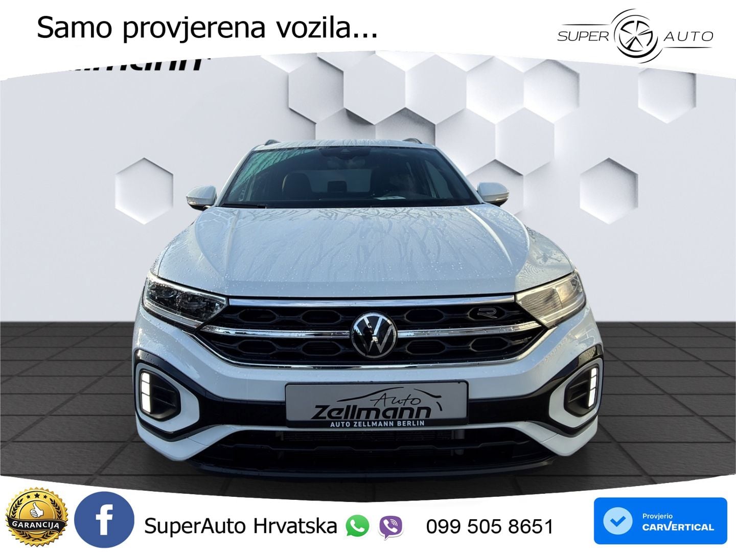 Volkswagen T-Roc 1.5 TSI (150 KS) DSG R-Line LED+GR SJED+ACC