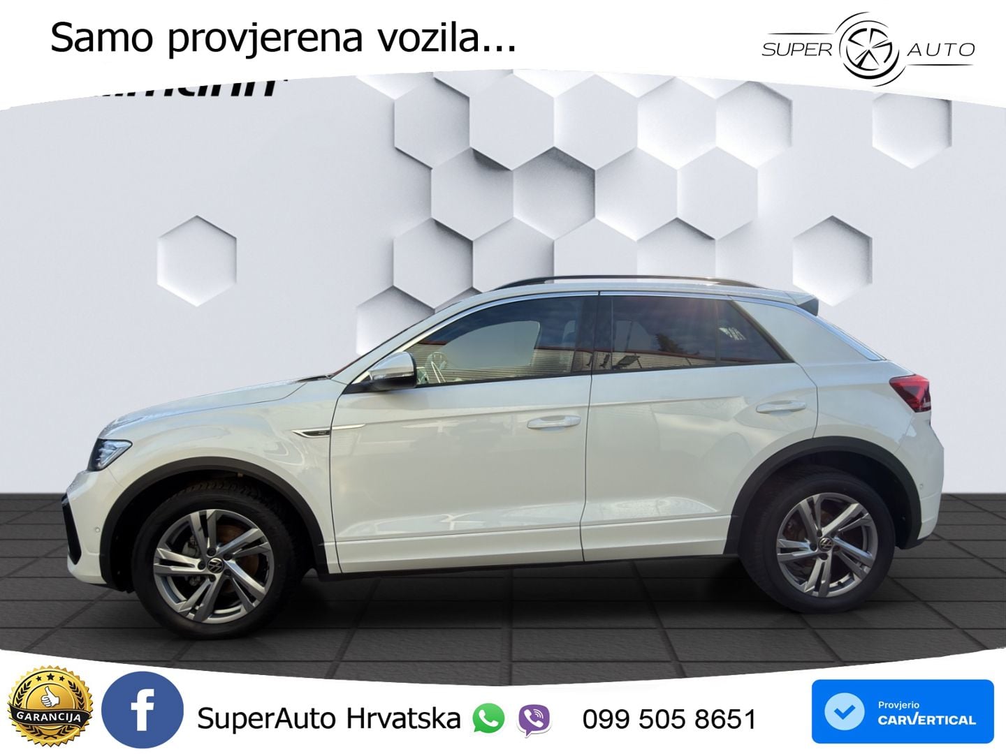 Volkswagen T-Roc 1.5 TSI (150 KS) DSG R-Line LED+GR SJED+ACC