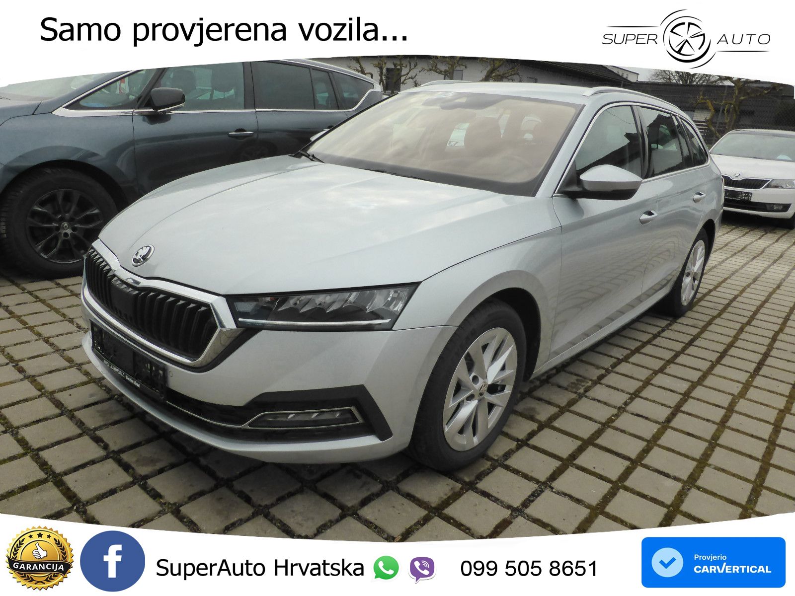 Škoda Octavia Combi 2.0 TDI (150 KS) 4x4 DSG LED+GR SJED+ACC