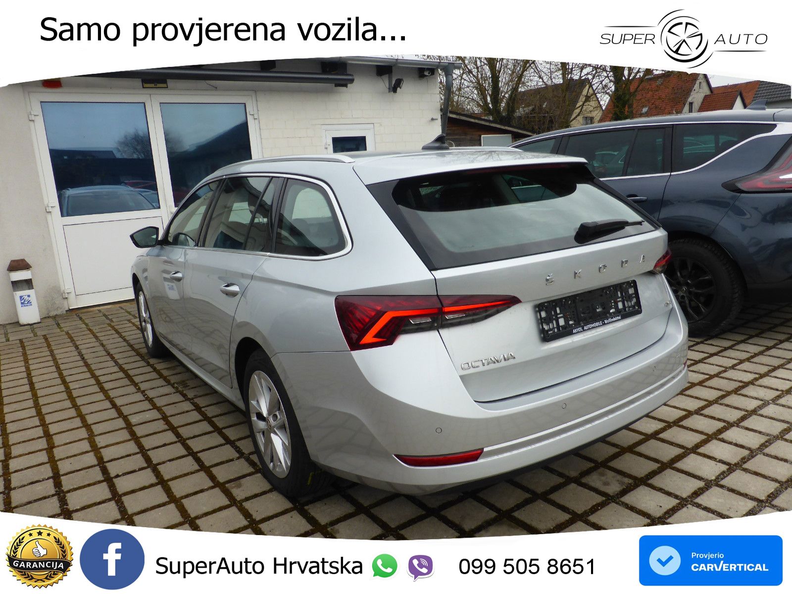 Škoda Octavia Combi 2.0 TDI (150 KS) 4x4 DSG LED+GR SJED+ACC