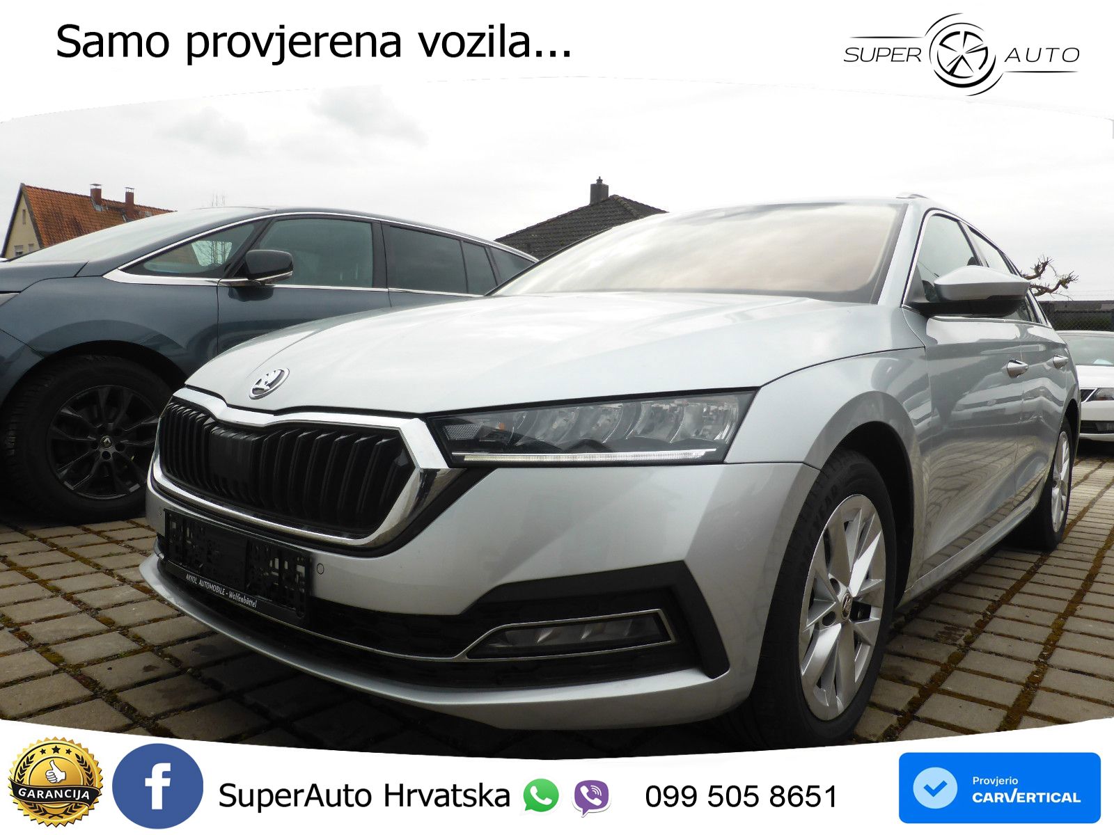 Škoda Octavia Combi 2.0 TDI (150 KS) 4x4 DSG LED+GR SJED+ACC