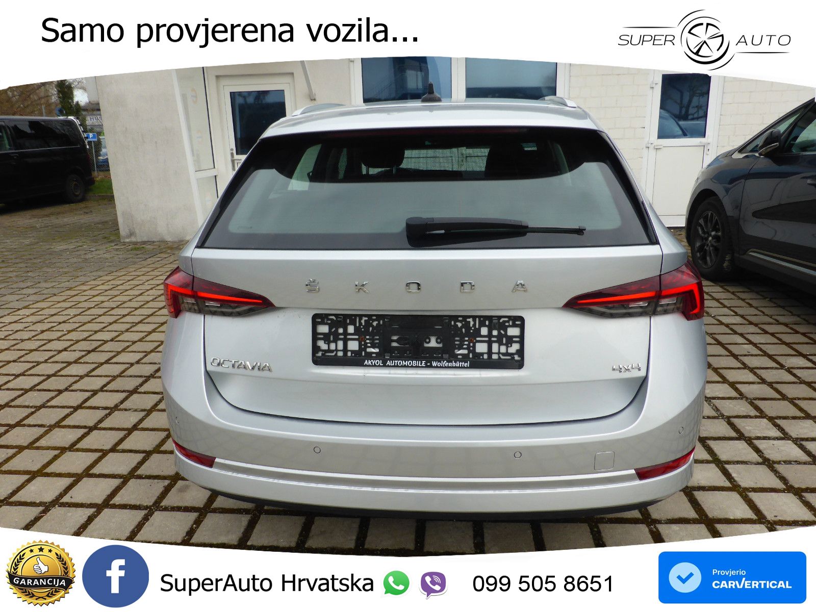 Škoda Octavia Combi 2.0 TDI (150 KS) 4x4 DSG LED+GR SJED+ACC