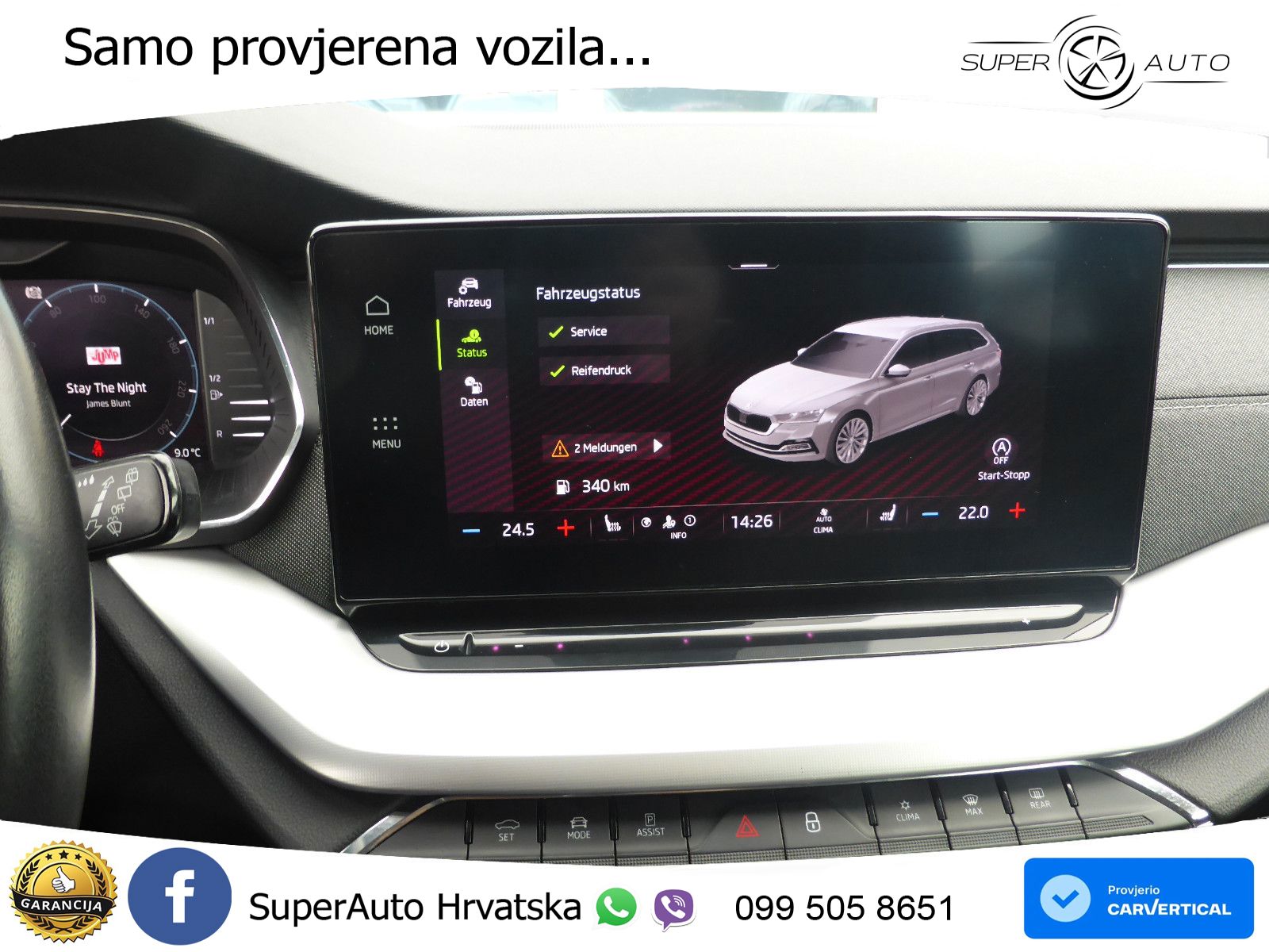 Škoda Octavia Combi 2.0 TDI (150 KS) 4x4 DSG LED+GR SJED+ACC