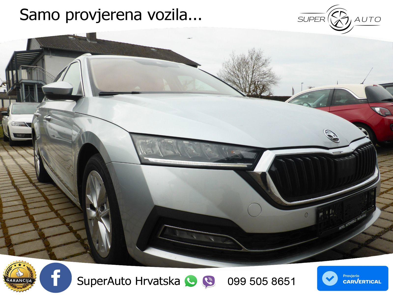 Škoda Octavia Combi 2.0 TDI (150 KS) 4x4 DSG LED+GR SJED+ACC