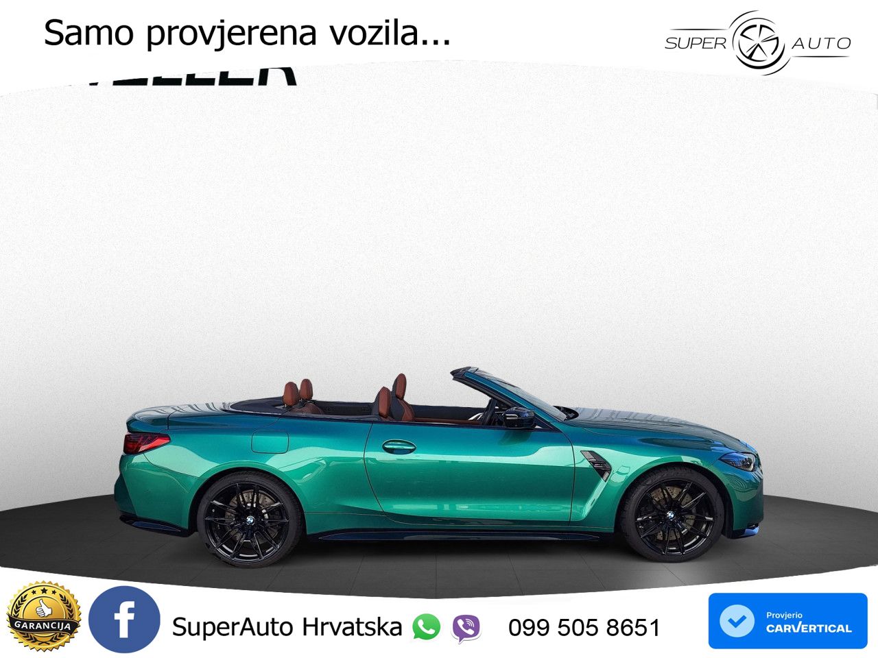 BMW M4 Convertible Competition 3.0 (530 KS) xDrive Steptronic LED+GR SJED+ACC