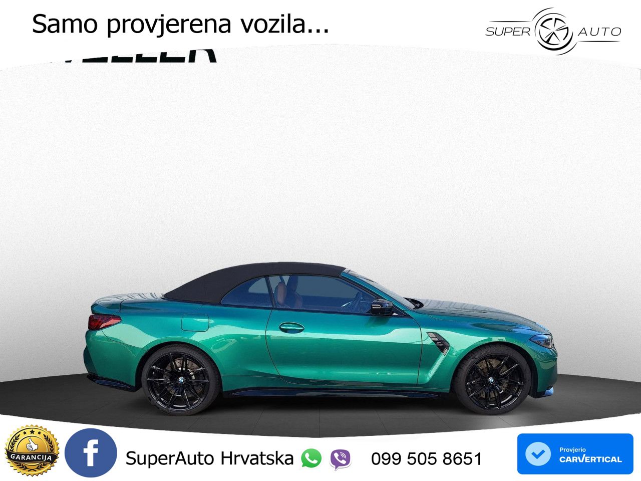 BMW M4 Convertible Competition 3.0 (530 KS) xDrive Steptronic LED+GR SJED+ACC