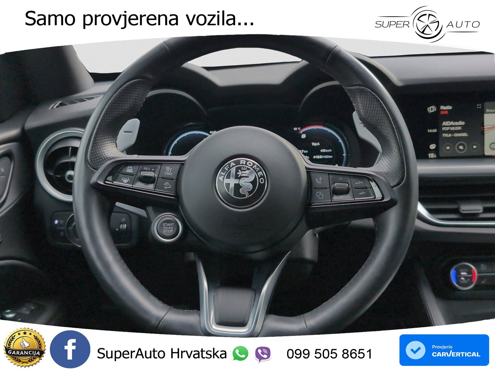 Alfa Romeo Stelvio 2.2 MultiJet II (210 KS) Q4 Automatic LED+GR SJED+ACC