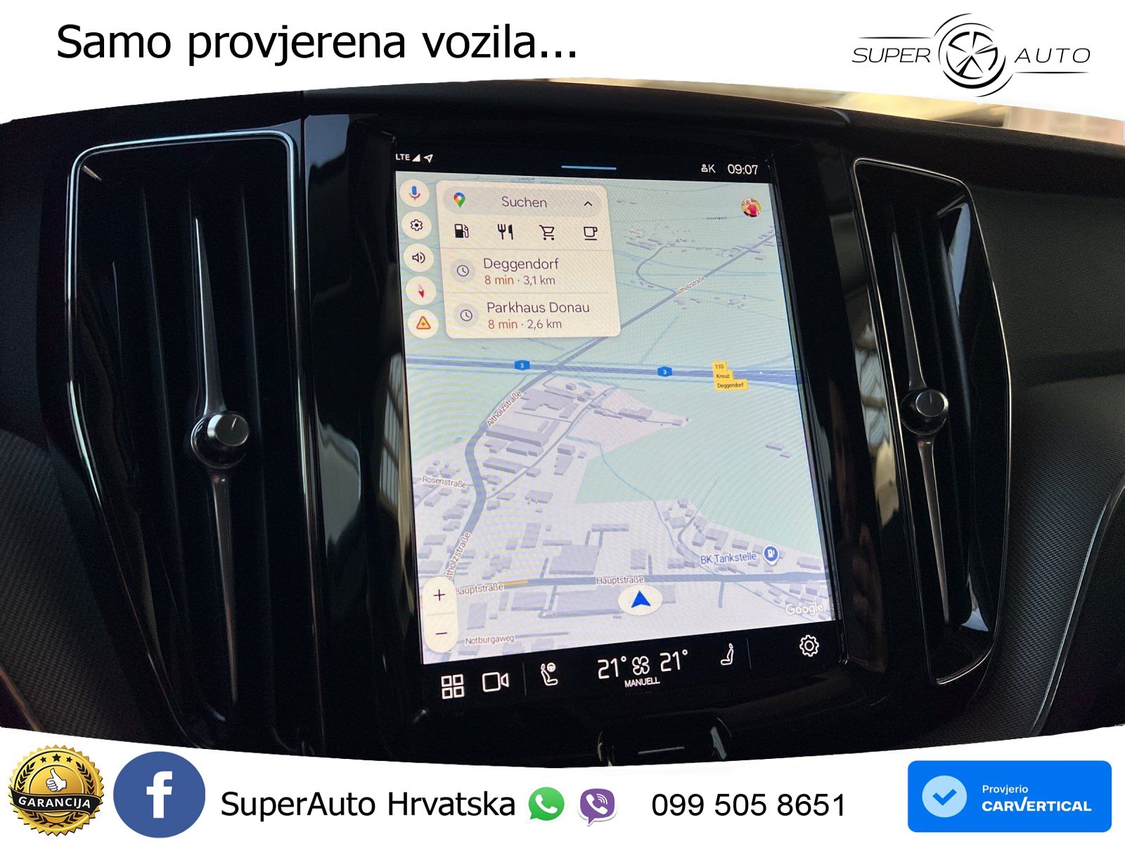 Volvo XC60 B5 Benzin AWD Geartronic LED+GR SJED+ACC