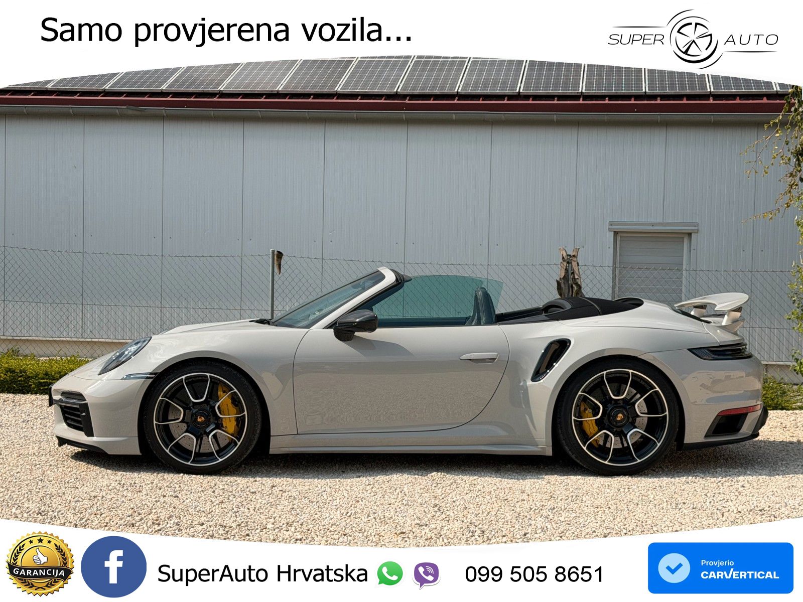 Porsche 911 Turbo S Cabriolet 3.8 (650 KS) PDK ZRAČNI+ACC+GR SJED+KAM