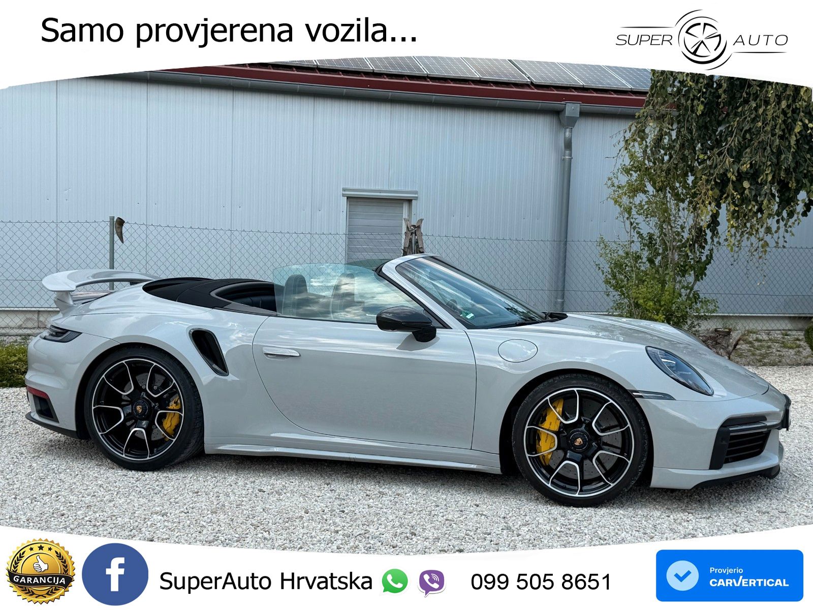 Porsche 911 Turbo S Cabriolet 3.8 (650 KS) PDK ZRAČNI+ACC+GR SJED+KAM