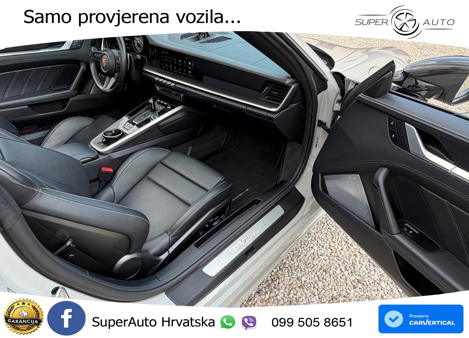 Porsche 911 Turbo S Cabriolet 3.8 (650 KS) PDK ZRAČNI+ACC+GR SJED+KAM