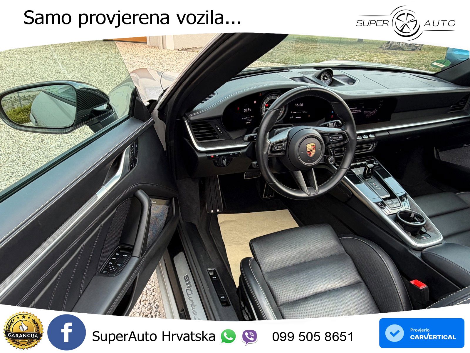 Porsche 911 Turbo S Cabriolet 3.8 (650 KS) PDK ZRAČNI+ACC+GR SJED+KAM