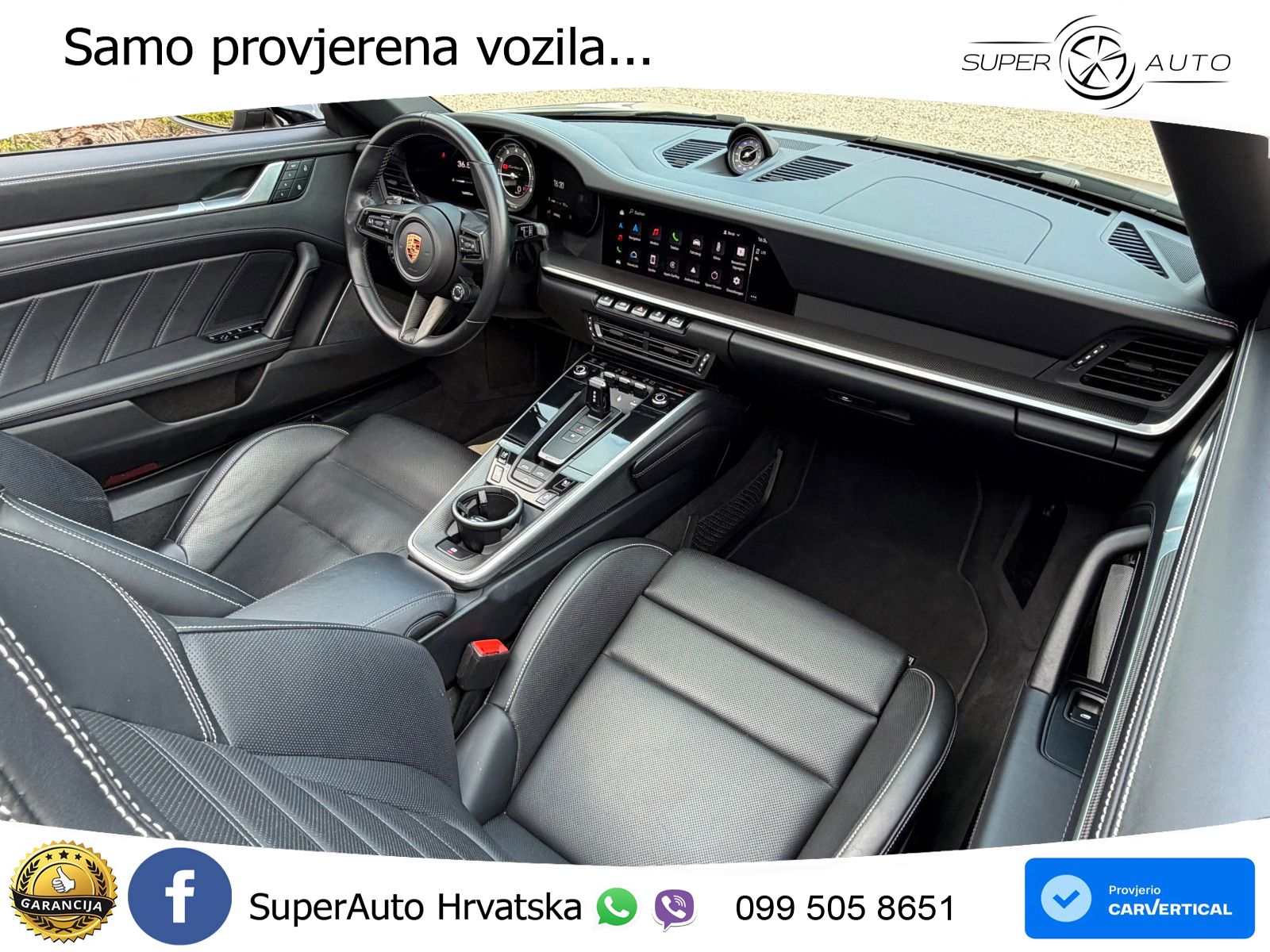 Porsche 911 Turbo S Cabriolet 3.8 (650 KS) PDK ZRAČNI+ACC+GR SJED+KAM