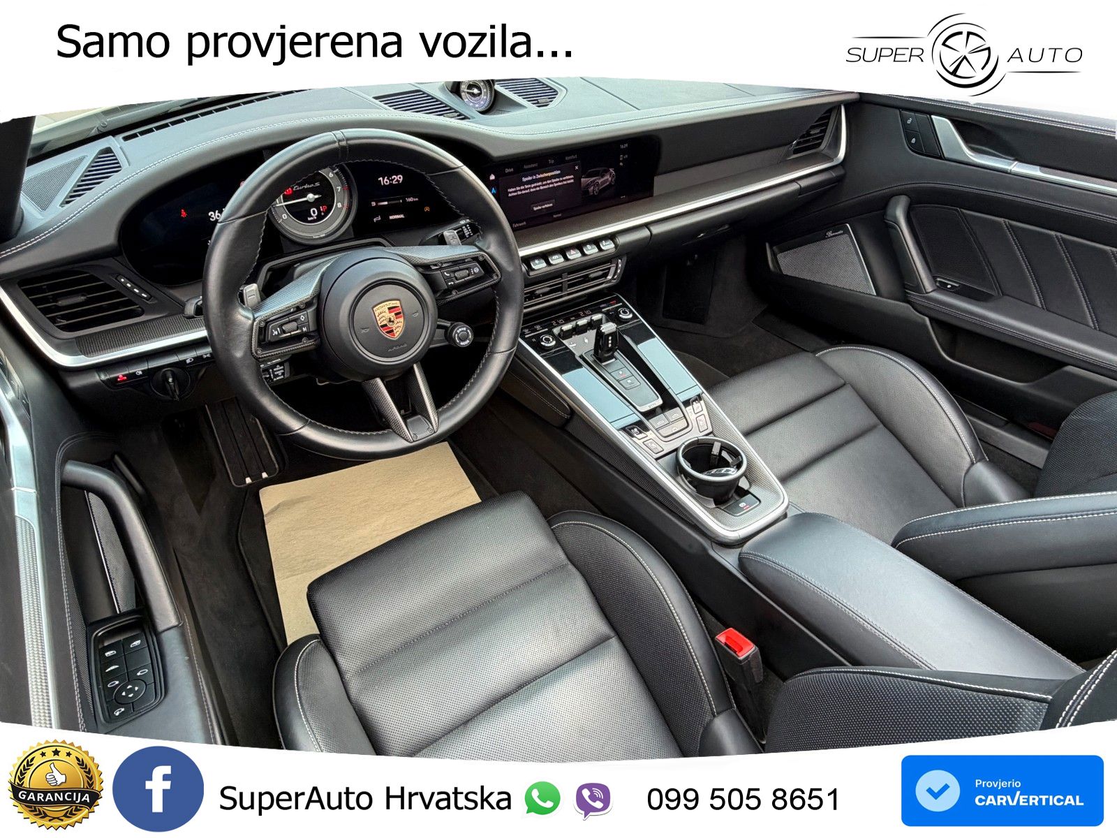 Porsche 911 Turbo S Cabriolet 3.8 (650 KS) PDK ZRAČNI+ACC+GR SJED+KAM