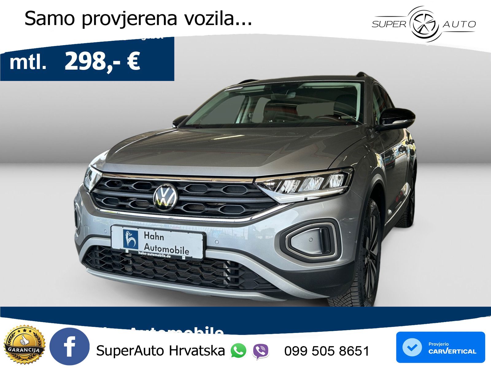 Volkswagen T-Roc I 1.5 TSI (150 KS) DSG LED+GR SJED+ACC