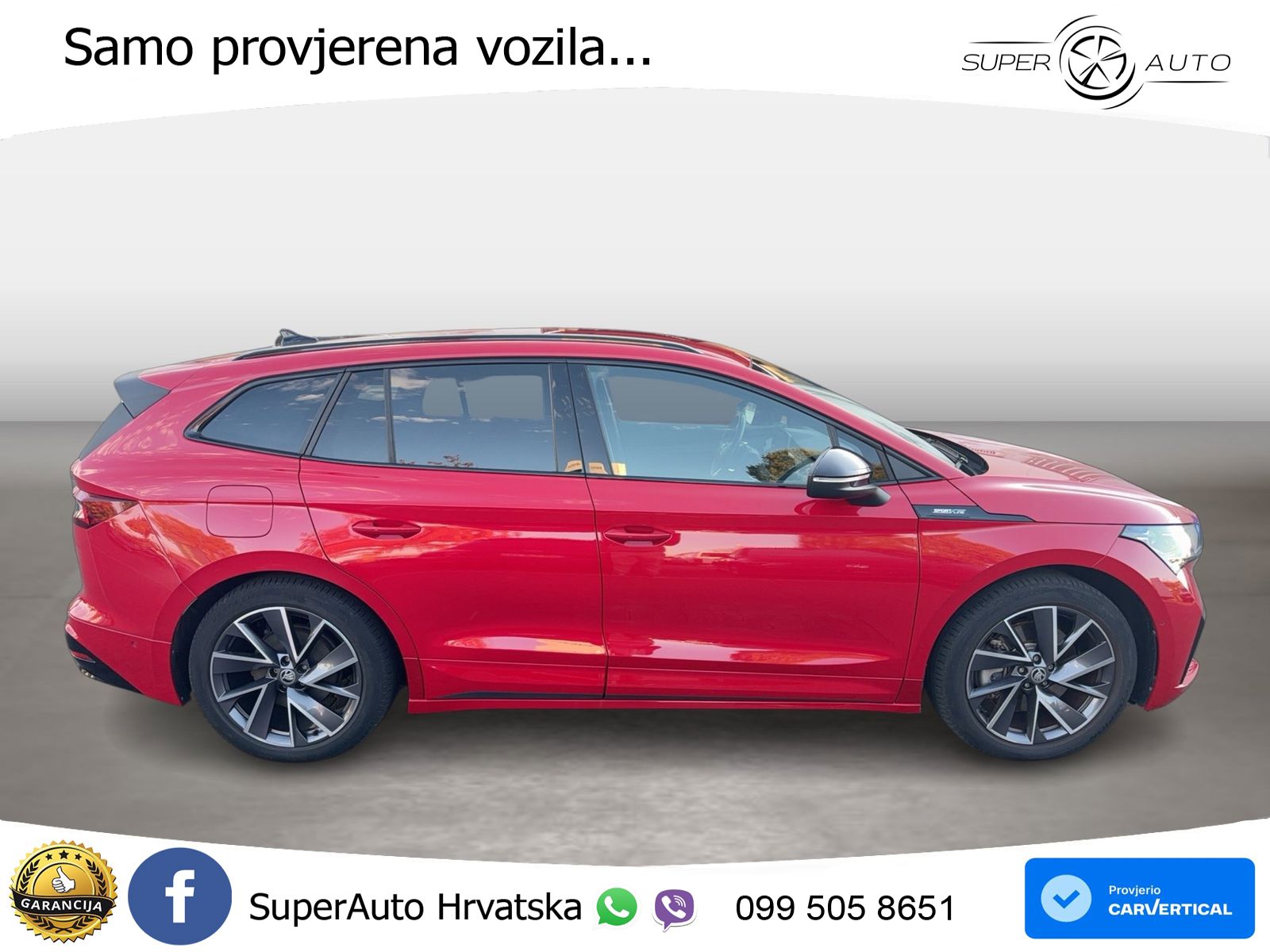 Škoda Enyaq iV 80x 82 kWh (265 KS) AWD SportLine MATRIX+GR SJED+KAM