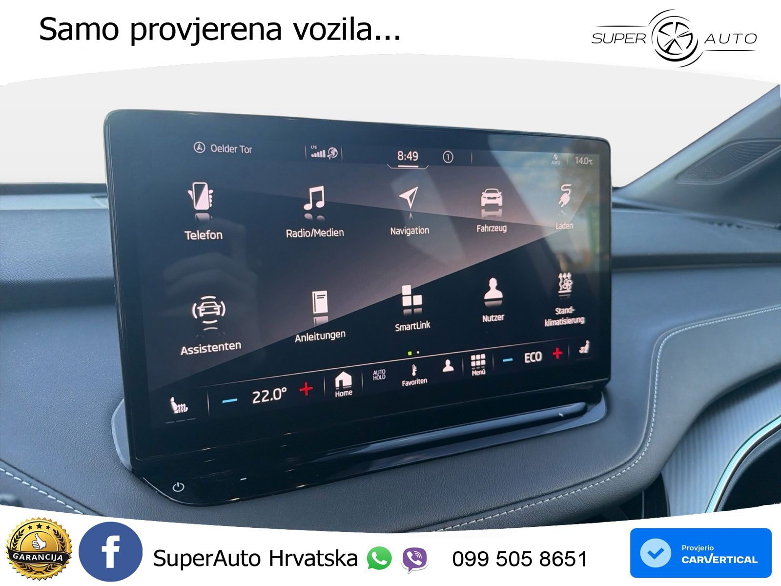 Škoda Enyaq iV 80x 82 kWh (265 KS) AWD SportLine MATRIX+GR SJED+KAM
