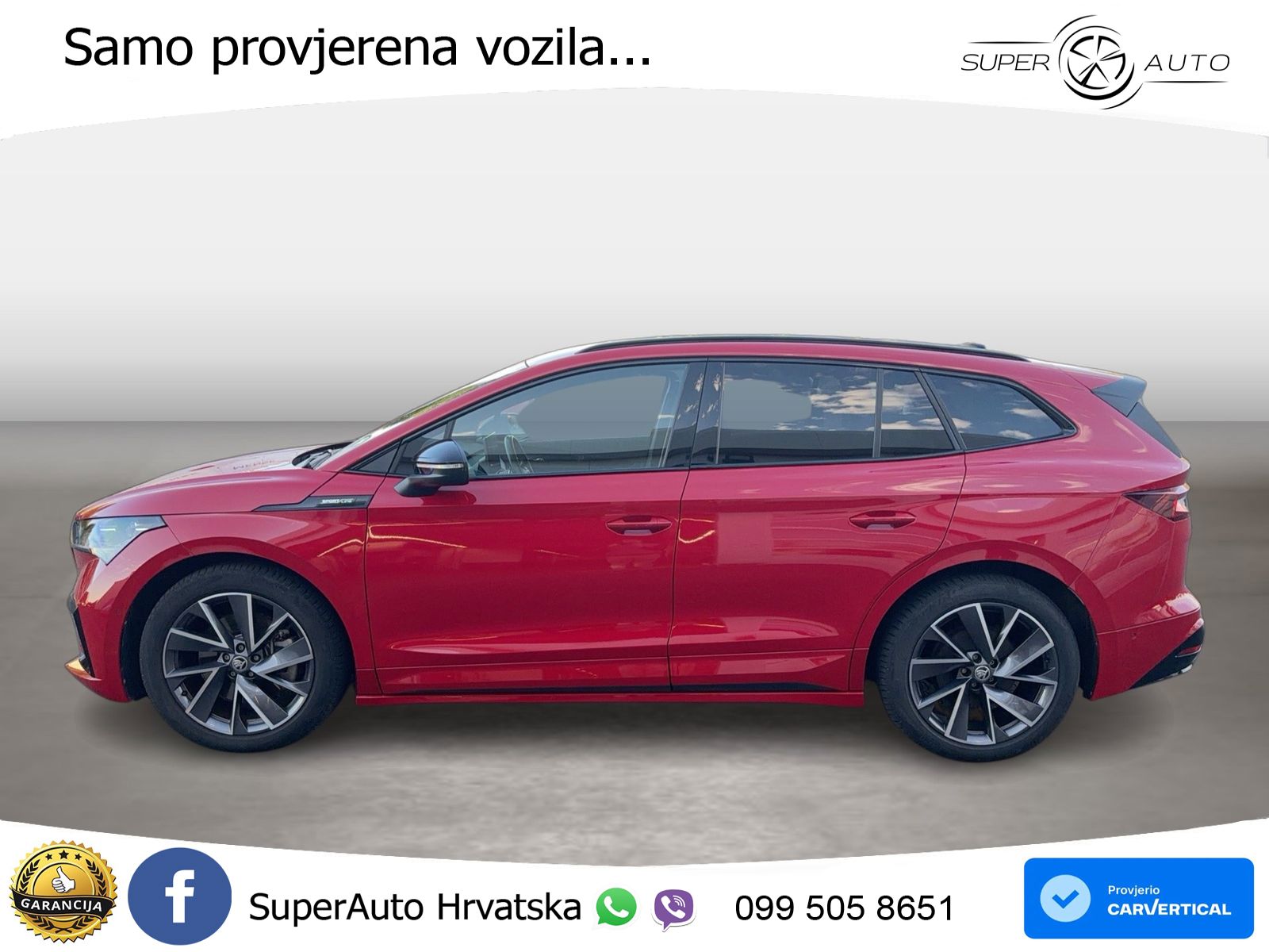 Škoda Enyaq iV 80x 82 kWh (265 KS) AWD SportLine MATRIX+GR SJED+KAM