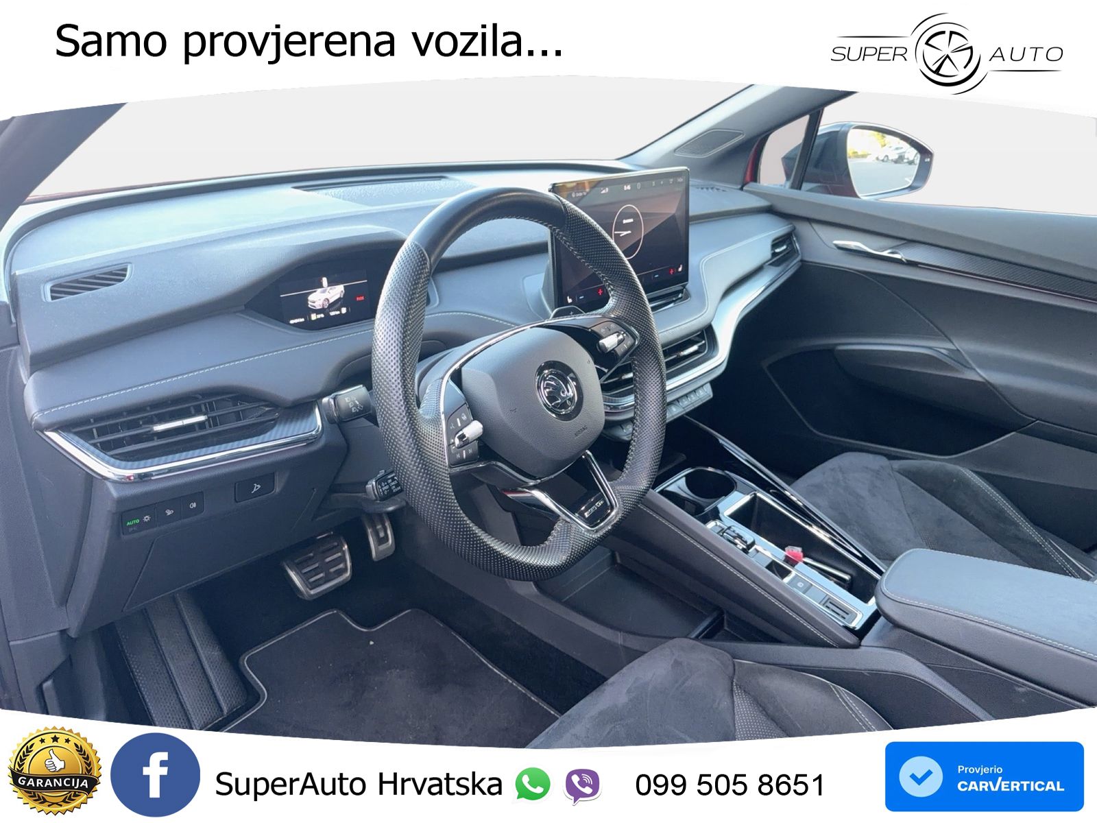 Škoda Enyaq iV 80x 82 kWh (265 KS) AWD SportLine MATRIX+GR SJED+KAM