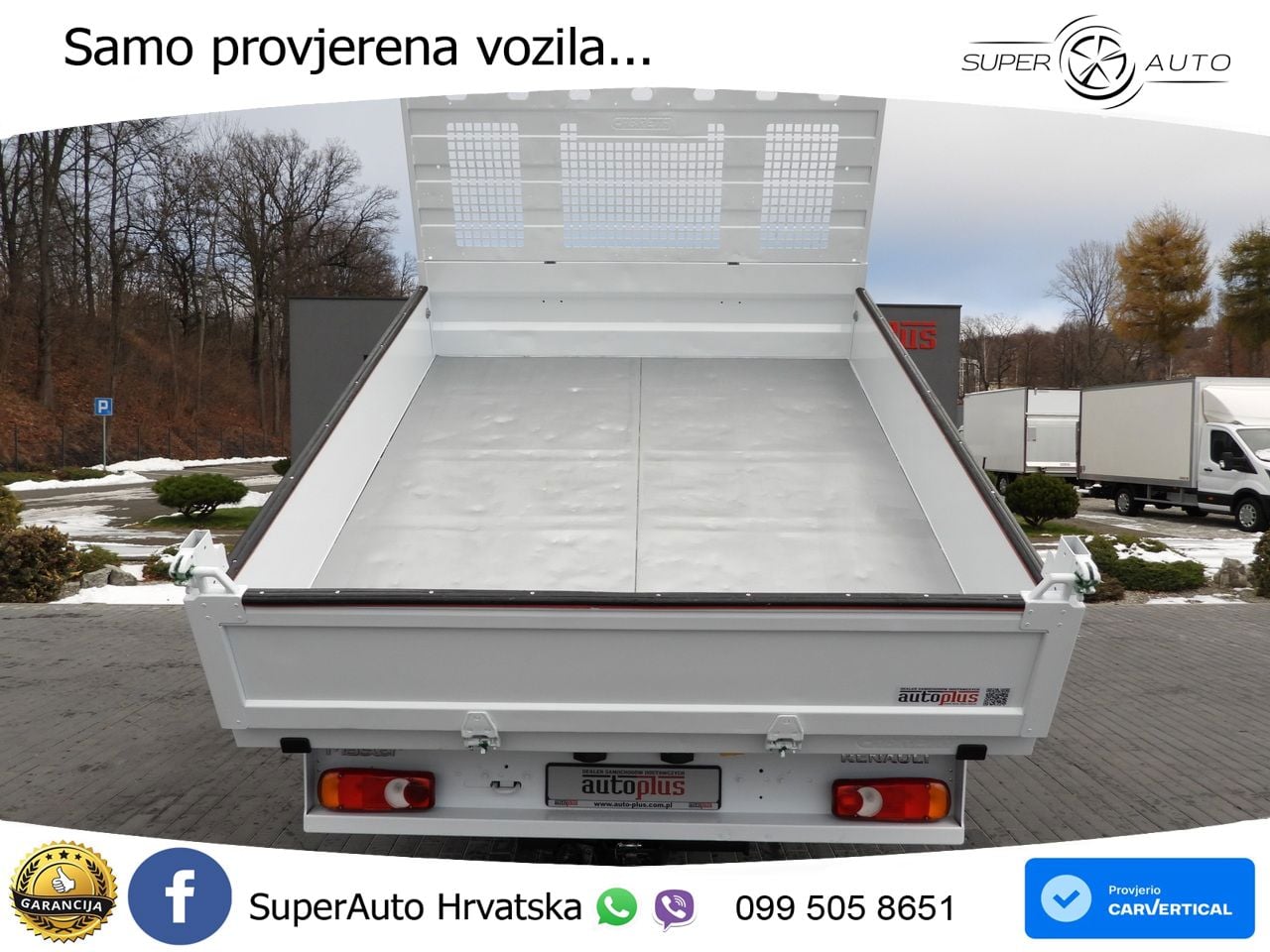 Renault MASTER KIPPER DOPPELKABINE DOKA 6 SITZE TEMPOMAT 145 KS