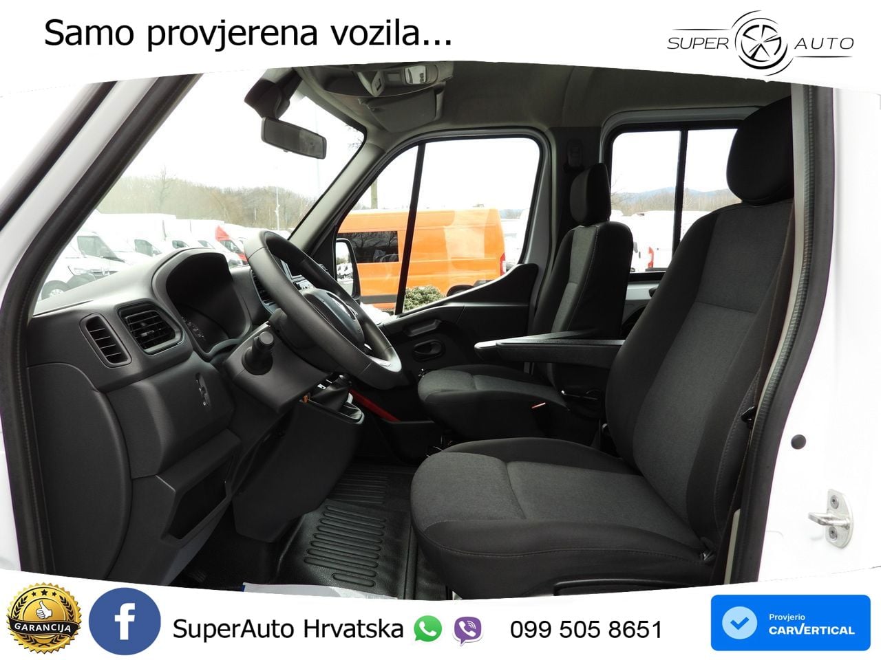Renault MASTER KIPPER DOPPELKABINE DOKA 6 SITZE TEMPOMAT 145 KS