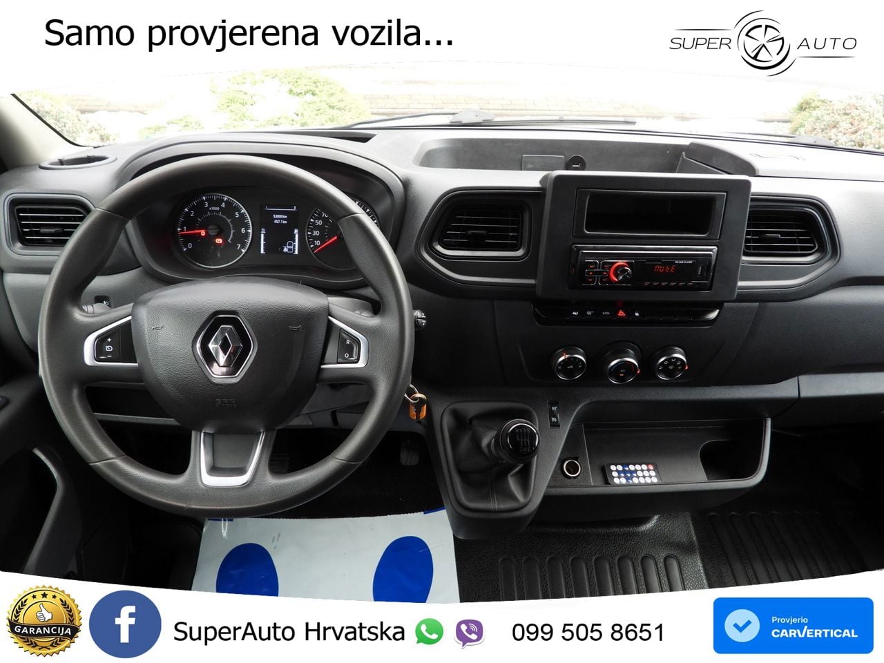 Renault MASTER KIPPER DOPPELKABINE DOKA 6 SITZE TEMPOMAT 145 KS