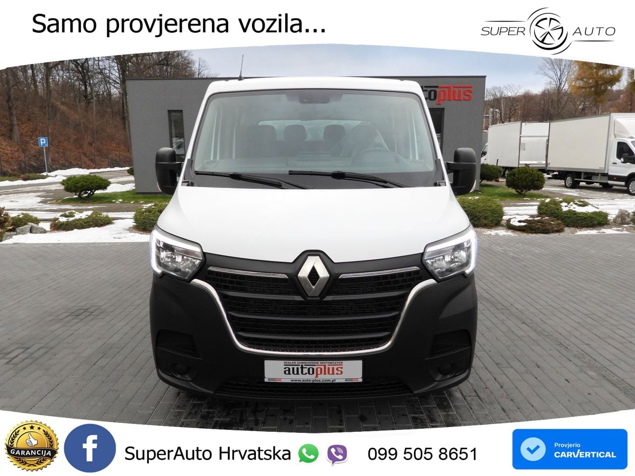 Renault MASTER KIPPER DOPPELKABINE DOKA 6 SITZE TEMPOMAT 145 KS