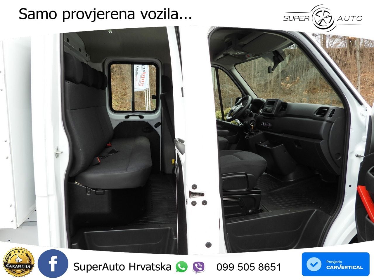 Renault MASTER KIPPER DOPPELKABINE DOKA 6 SITZE TEMPOMAT 145 KS