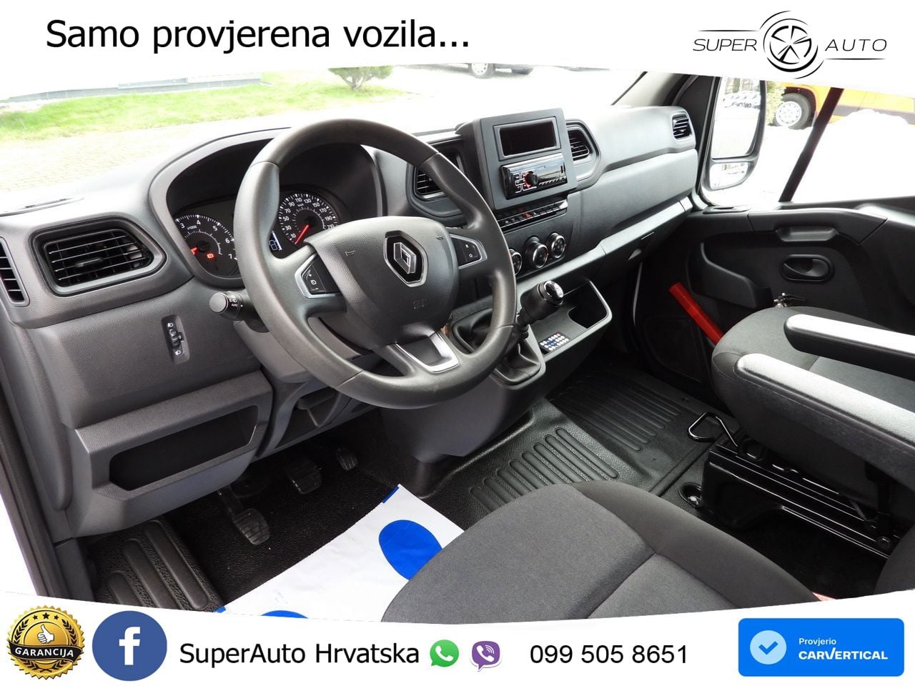 Renault MASTER KIPPER DOPPELKABINE DOKA 6 SITZE TEMPOMAT 145 KS