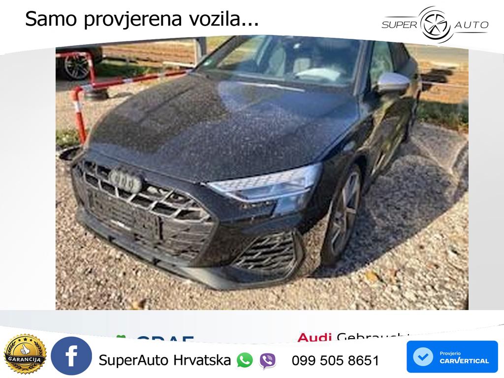 Audi S3 Limuzina 2.0 TFSI (333 KS) quattro S tronic LED+GR SJED+ACC