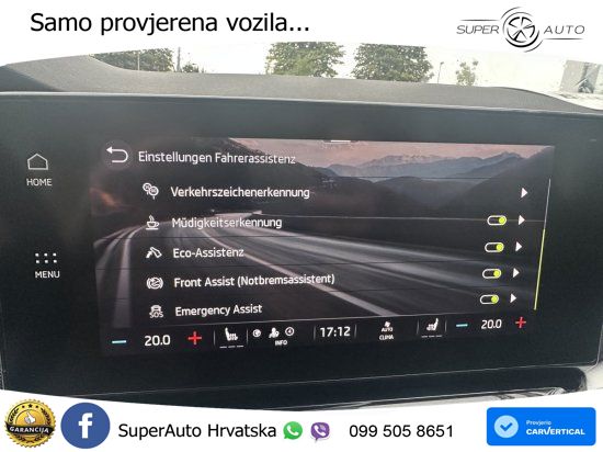 Škoda Octavia Combi 2.0 TDI (150 KS) DSG LED+GR SJED+ACC