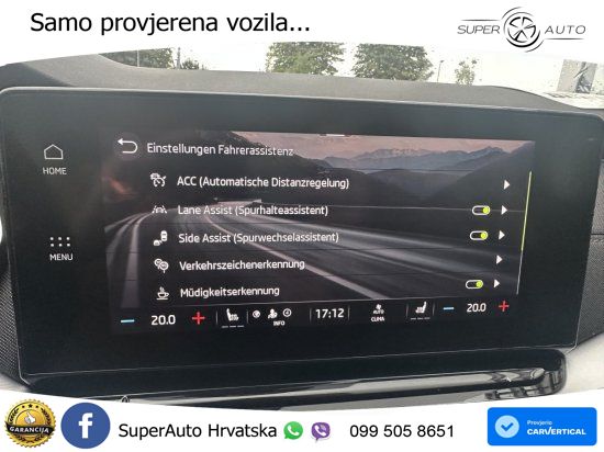Škoda Octavia Combi 2.0 TDI (150 KS) DSG LED+GR SJED+ACC