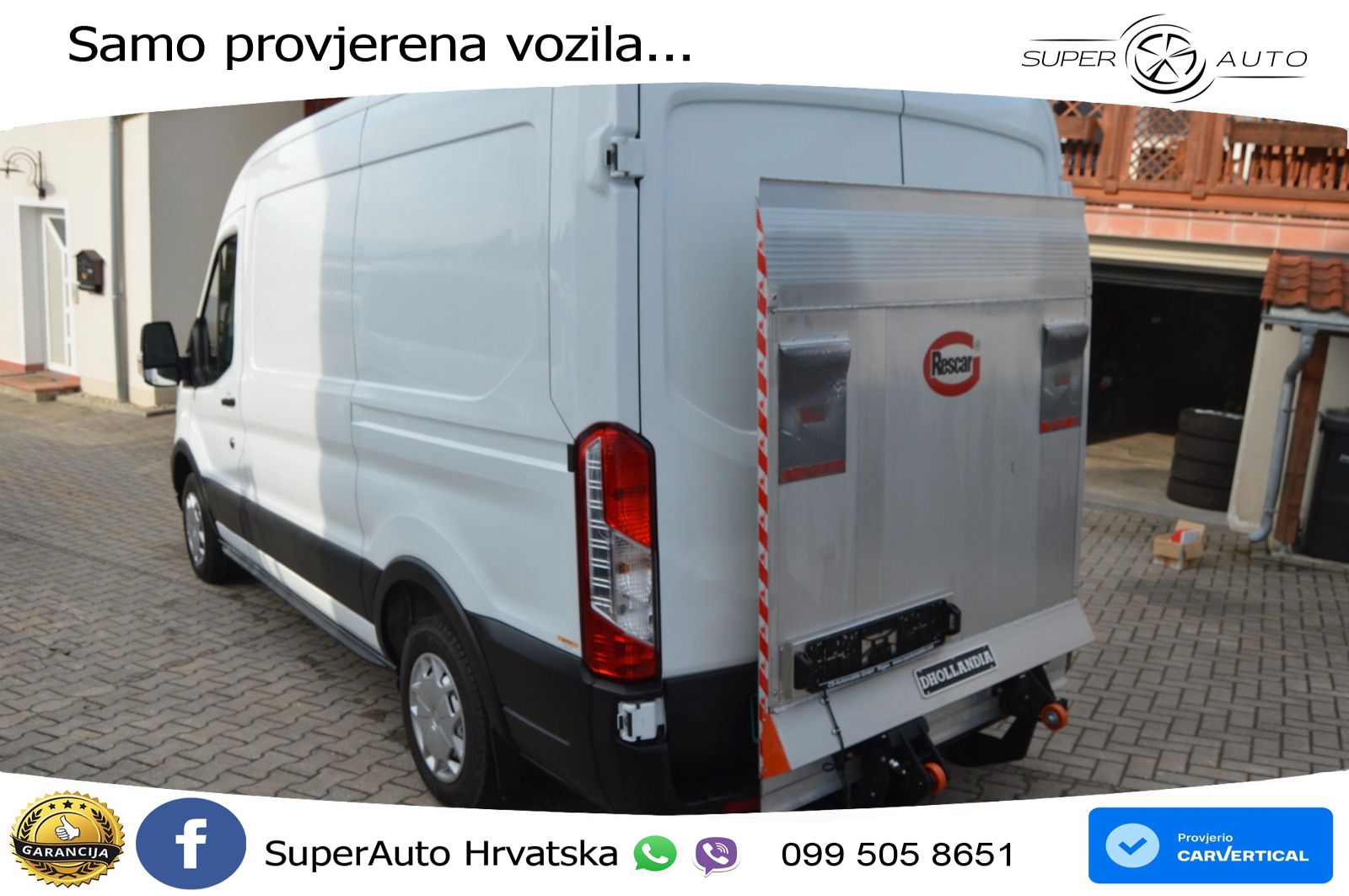 Ford Transit 290 L2H2 Kühlkasten + Ladebordwand 131 KS
